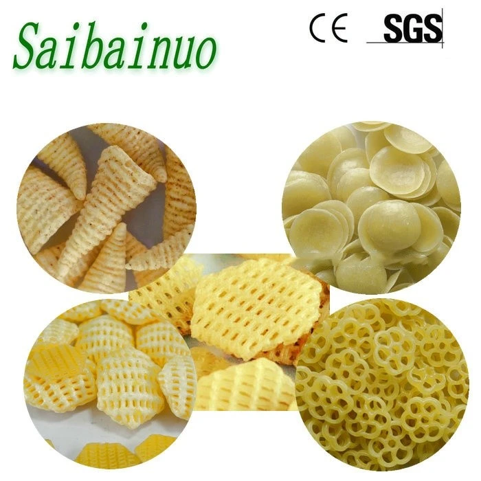 2D 3D Puff Snack Pellet Process Machine